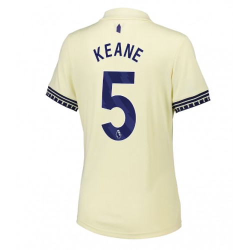 Fotbalové Dres Everton Michael Keane #5 Dámské Venkovní 2025-26 Krátký Rukáv